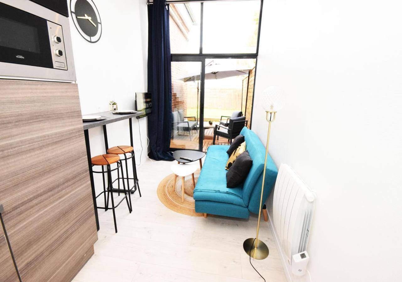 Cosy Appart - Hyper Centre - Tramway - Terrasse - Lerelaisdodile3 Valenciennes Kültér fotó